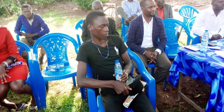 Here is David Katabalwa, a 20- year- old FDC LC1 Chairman