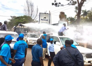 NRM Boss, Bebe Cool, Castigates Police for Splashing Water on Besigye