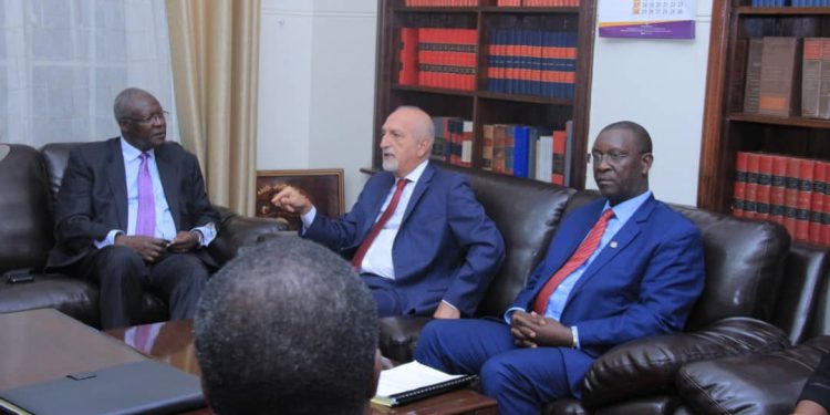 Progress of E- Court System Impresses Katureebe as Assessment Phase Kicks off