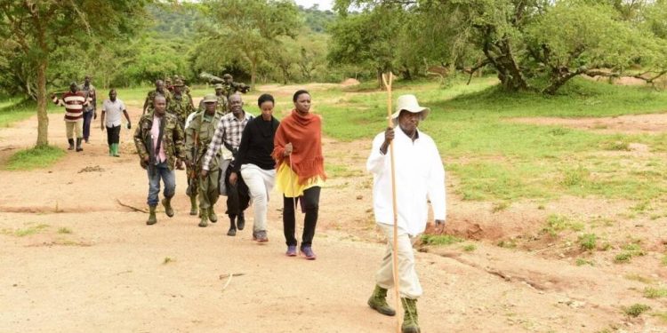 Museveni to Walk 100kms to Celebrate  Freedom Fighters