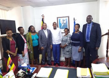 Tumwebaze Meets with UN Women Delegation