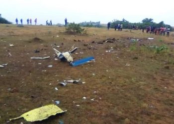 Photos Show Grim Wreckage of UPDF Helicopter Crash