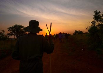 Trek: Museveni Reaches Bireembo Completing 195kms
