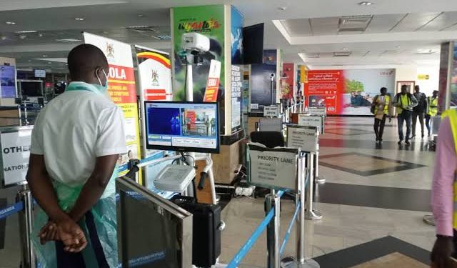Breaking News: 4 Foreigners with Strong Flu and Cough Picked from Entebbe Airport,  Taken to Isolation Facility