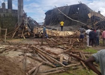 No Deaths as Sudhir’s Security Gate under construction at Ssese Gateway Hotel Collapses