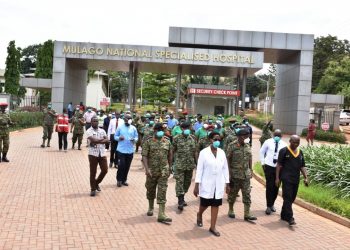 Mulago Bids Farewell to UPDF experts who Neutralised COVID-19 infections