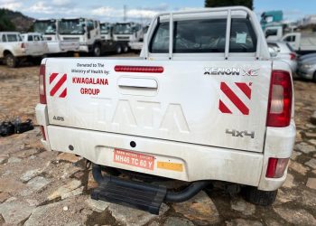 Wealthy Kwagalana Bows to Pressure, Donates 1 Truck to COVID Taskforce