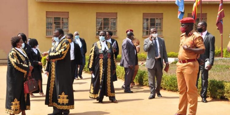 Acting Chief Justice Owiny- Dollo flags off Court of Appeal’s Scientific session in Mbarara