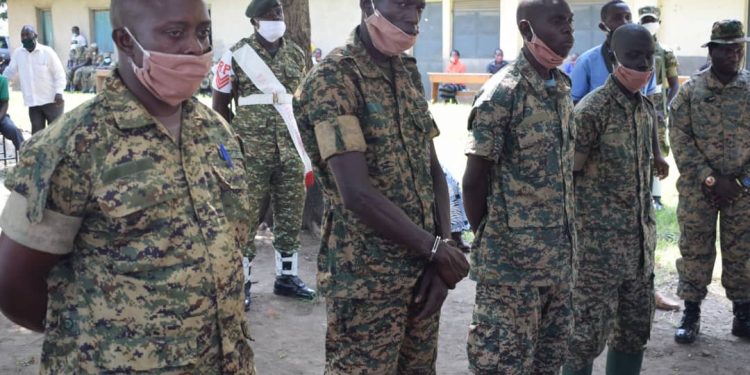 4 UPDF officers Charged with Murder of Kasese Lay Reader