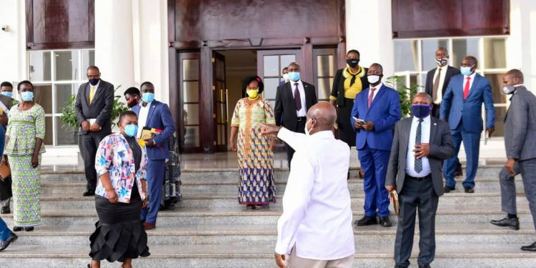 Photos: Inside Rebel MPs meet with Museveni seeking Forgiveness