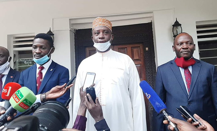 Prince Nakibinge meets Bobi Wine ahead of 2021 - Trumpet News