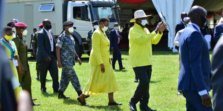 Photos: Nominated Museveni vows to Crush presidential candidates working with Foreigners to cause Anarchy 