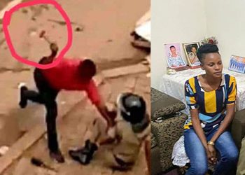 Photo: Here is the Identity of Female Cop Clobbered by NUP ‘hammer-man’