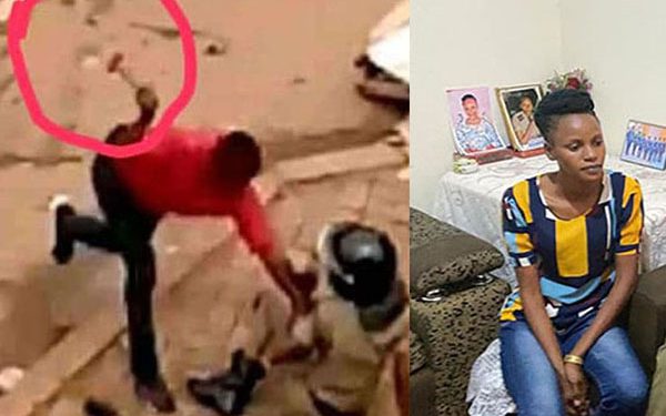 Photo: Here is the Identity of Female Cop Clobbered by NUP ‘hammer-man’