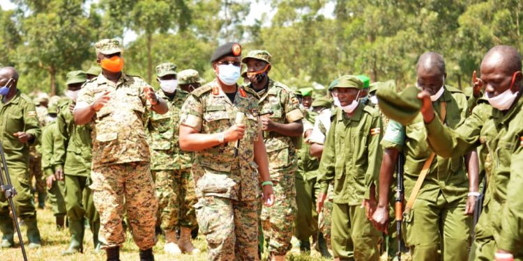 Gen. Kyanda flags off UPDF battle group 31 to Somalia