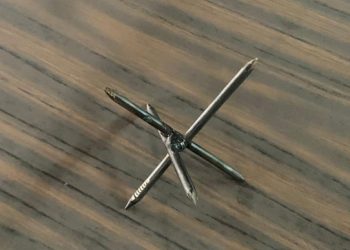 Evidence: Hooligans attacking Buses from Western Uganda used Iron nails in Petrol bombs
