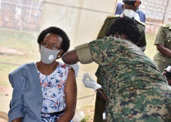 PHOTOS: UPDF kicks off COVID-19 vaccination Drive  