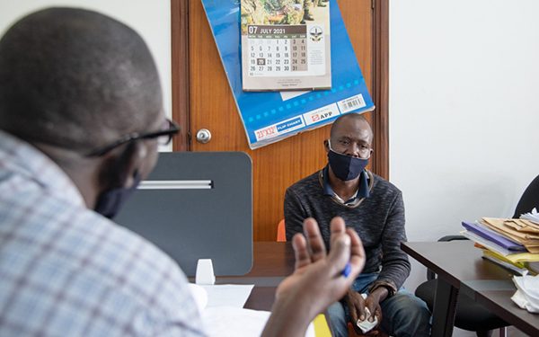 Photo: Col. Nakalema arrests Runaway teacher who Beat Kings Primary School pupil to Death