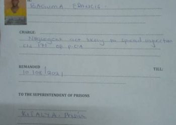 ‘Doctor’ who Injected 800 Ugandans with Water as Covid Jabs goes Missing in Kitalya Prison