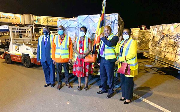 Uganda receives First 196,800 doses of Johnson & Johnson vaccine