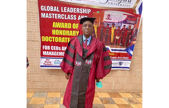 Bigirimana wins Top global leadership Award