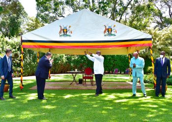 Museveni meets Russian Ambassador amid Ukraine invasion