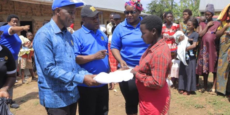 Kabutemba Community in Gomba District to Benefit from Improved Maternal & Child Health as Family Health Camp by Rotary Kicks-off