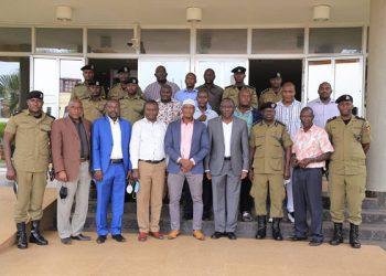 Brig. Damulira meets Leaders of Taxi operators to Address security Concerns
