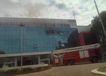 BREAKING: Fire guts Office of Chief Justice