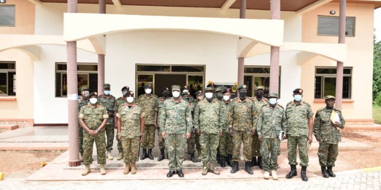 Gen. Muhoozi commissions UPDF land forces Operations Center