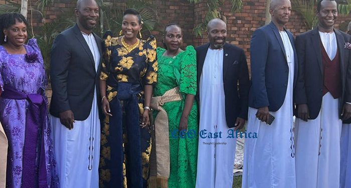 Stanbic bank CEO, Anne Juuko, introduces City lawyer Makubuya