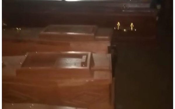 Video: Grief as Bodies of 6 family Members killed in Masaka accident are Returned home