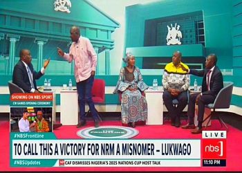 Ofwono Opondo slaps Lukwago on Live NBSTV show, Threatens to Shoot him