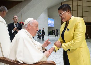 Pope to Speaker Among: Always stand by Christian values