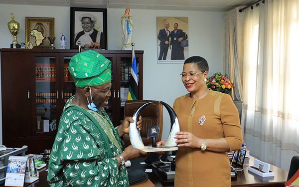 Speaker Among, Nigerian Ambassador discuss ‘A united Africa’