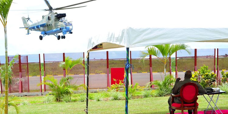 Museveni commissions Russian Copter upgraded in Uganda