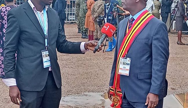 Pius Bigirimana receives Highest medal “Distinguished Order of the Nile”