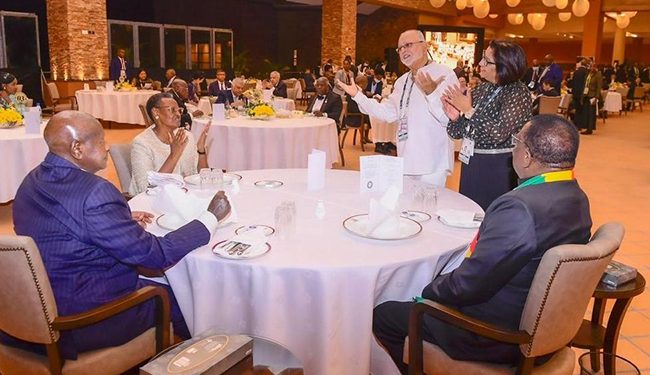 Museveni: Building the Conference center in a Year, Sudhir has demonstrated that Uganda can do Anything