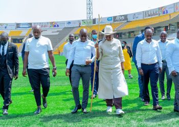 First Lady praises Ham after Nakivubo tour: This is a Testimony that We can build our Country without Foreigners