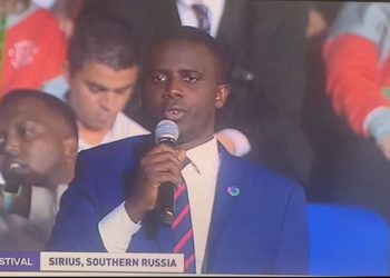 VIDEO: President Putin invites Ugandan youth Leader for Private meeting