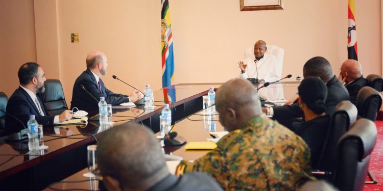 Museveni, U.S ambassador Popp strategize on Census