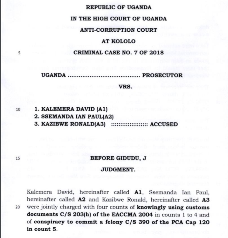 SHOCKER: Museveni’s new Spy on URA is a Convict of Corruption