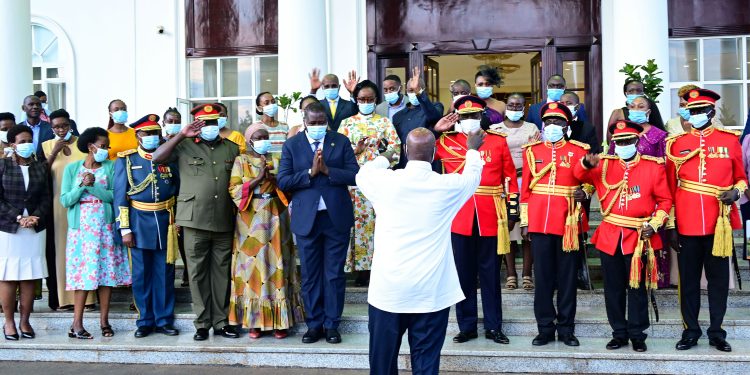 Museveni warns UPDF Generals: Don’t put your Retirement Package in Betting