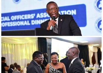 Bigirimana attributes Completion of Judiciary Twin-Tower to Teamwork at inaugural UJOA Dinner