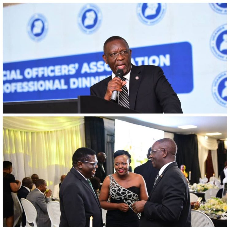 Bigirimana attributes Completion of Judiciary Twin-Tower to Teamwork at inaugural UJOA Dinner