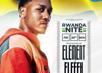 Rwandan star Element Eleéeh set to Ignite Tales Lounge in Kampala tonight