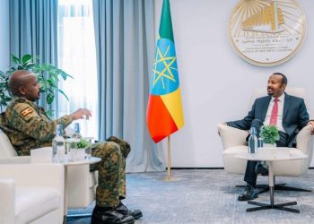 Gen. Muhoozi holds Strategic talks with Ethiopian PM Abiy Ahmed