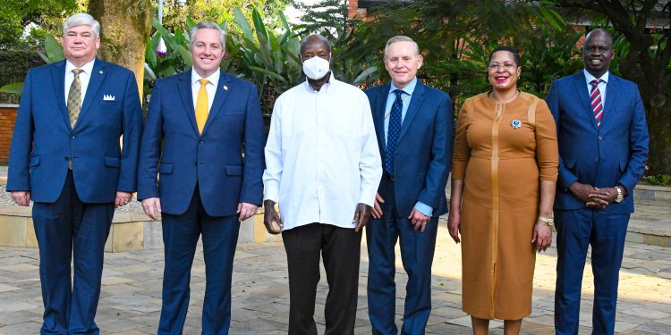 Museveni hosts White House delegation to strengthen Uganda-US relations