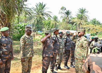 Battle-hardened Gen. Muhoozi  visits Joint Operation Shujaa Forces in DRC jungles