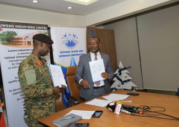 NWSC partners with Luwero Industries to Boost water Supply